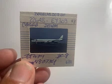 JETWAY CARGO DC8 35mm SLIDE plane COMMERCIAL AIRLINE aircraft #639