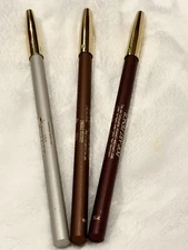 Lancôme / Lot Of 3 POP ART PENCIL SWIRL EYELINER. Shades: Wine Cocoa Silver