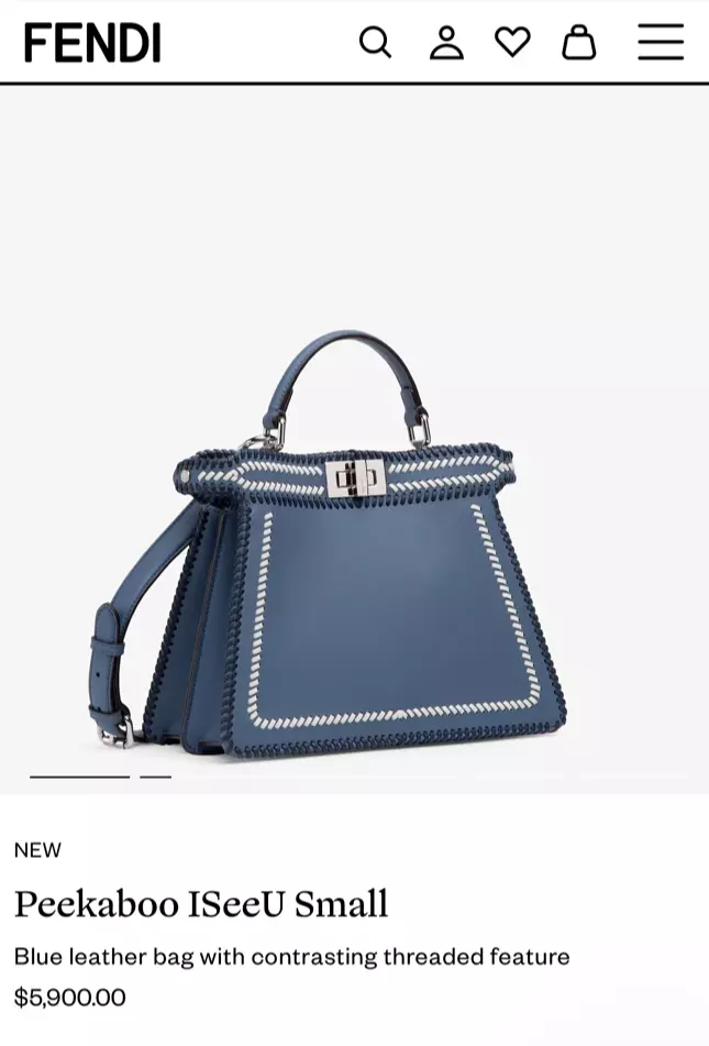 Fendi Peekaboo mini bag Archives - STYLE DU MONDE