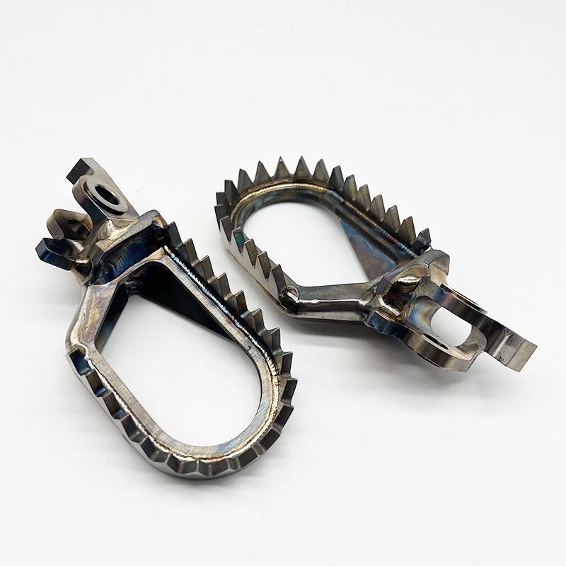 High Strength Ultra-Lightweight Titanium Foot Pegs for Motocross HONDA - Image 3 of 4