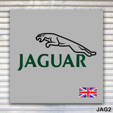 Jaguar Banner Sign Wall Art