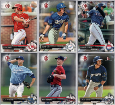 2017 Bowman Baseball - Base Paper Prospect Cards - Pick From BP Card #'s 1-150
