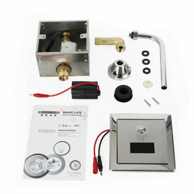 Sensor infrarrojo automático para inodoro enjuague de urinario baño lavavajillas de orina válvula de enjuague - Imagen 1 de 4