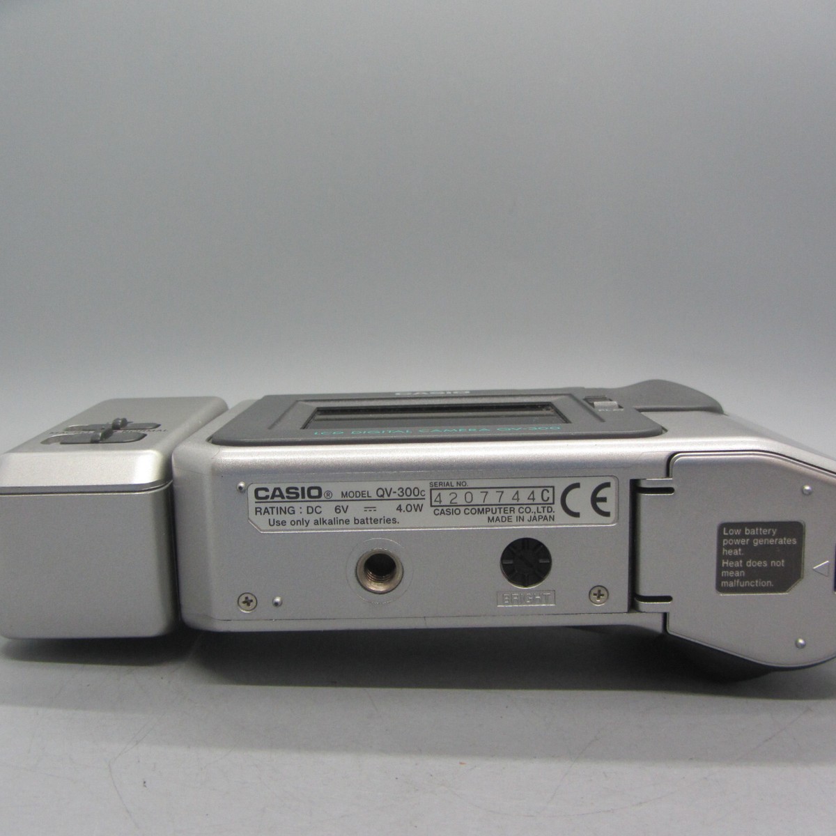 Casio QV QV-300 Digital Camera - Silver for sale online | eBay