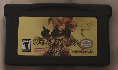 Onimusha Tactics (Nintendo Game Boy Advance, 2003) GBA SP Authentic Tested-RARE!