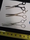 Lot of 4 Dog Grooming Scissors Thinning Shears NICE! — photo 7