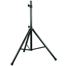 MR DJ SS330B Speaker Stand Universal Black Heavy Duty Folding Tripod PRO