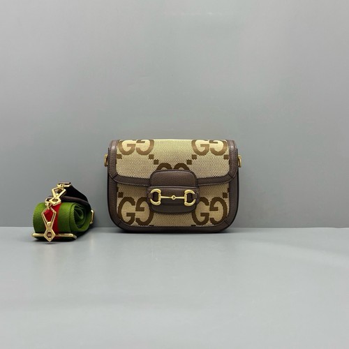 Authentic Pre-owned Gucci Horsebit 1955 Small Jumbo