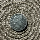 1905 Barber Quarter 25C Silver Circulated US Coin Business Strike