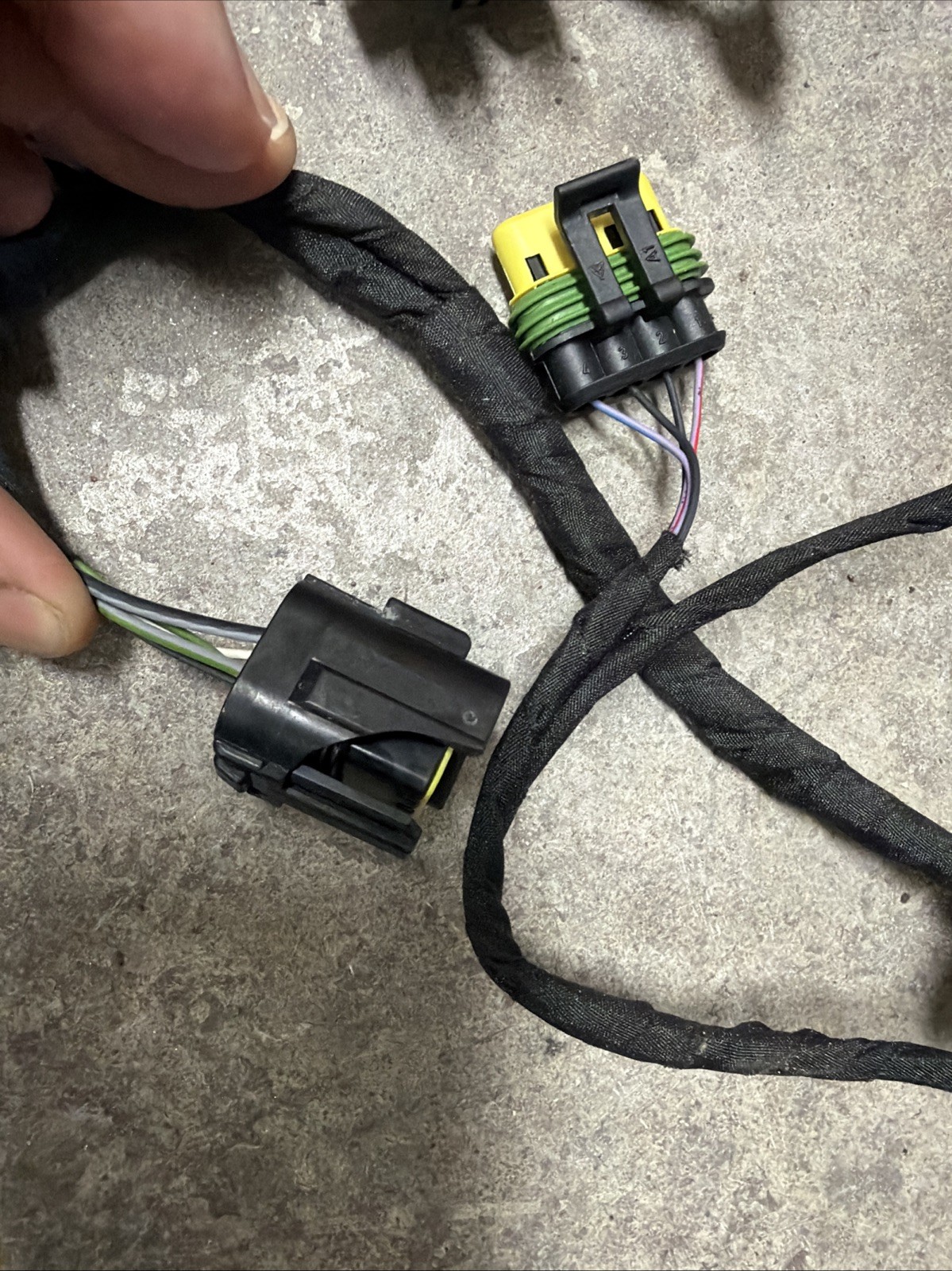 Front Left Driver Door Wire Wiring Harness Cable 282692 OEM Ferrari 458 2015