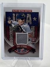 2015 Panini Elite Extra Edition - USA Baseball 18u Cole Stobbe #2 Patch A47