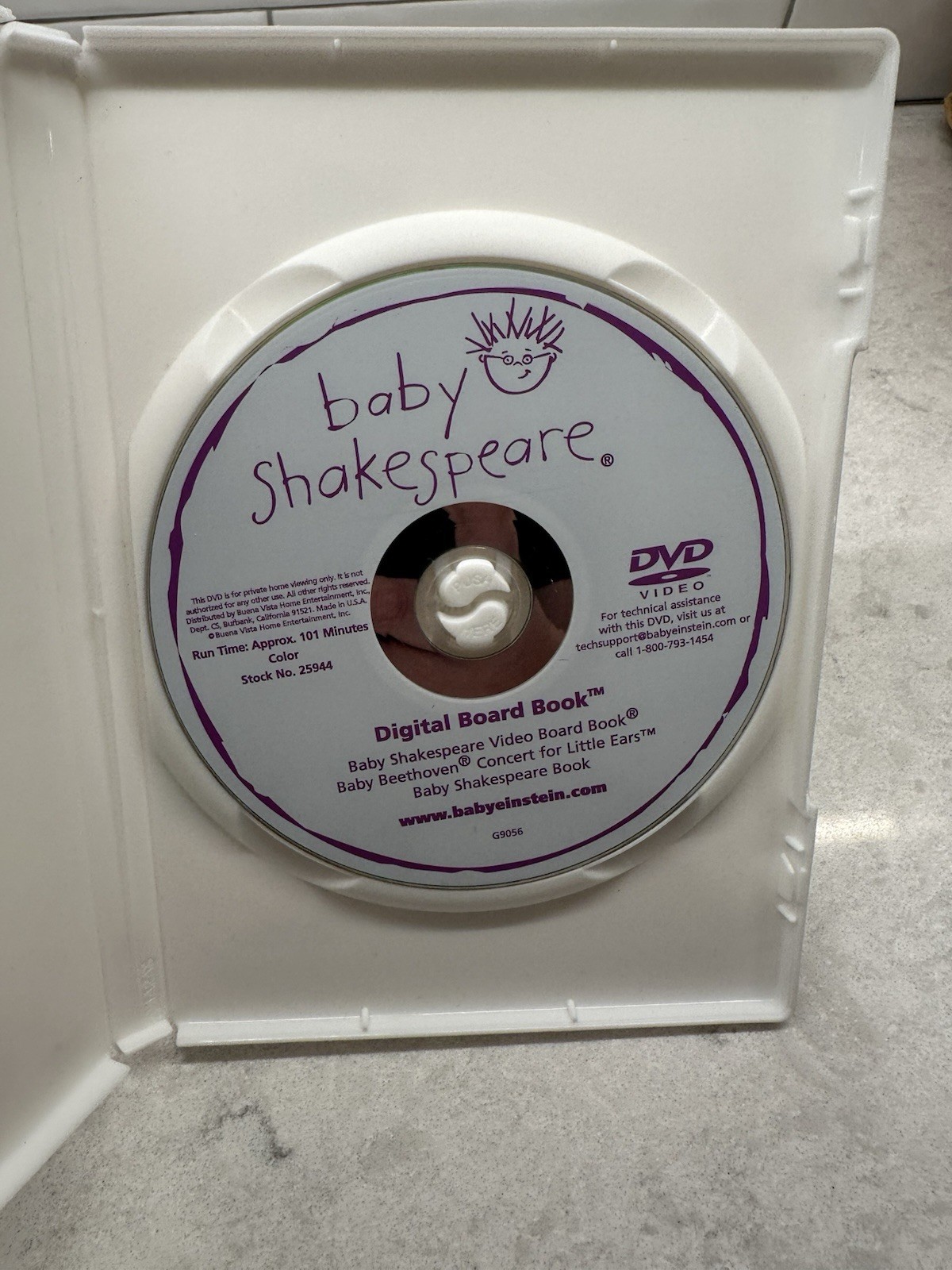 Baby Einstein: Baby Shakespeare (2002 DVD)