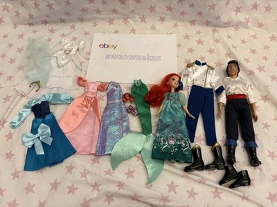 Hasbro Disney Princess Ariel & Disney Store Classic Prince Eric Dolls + more...