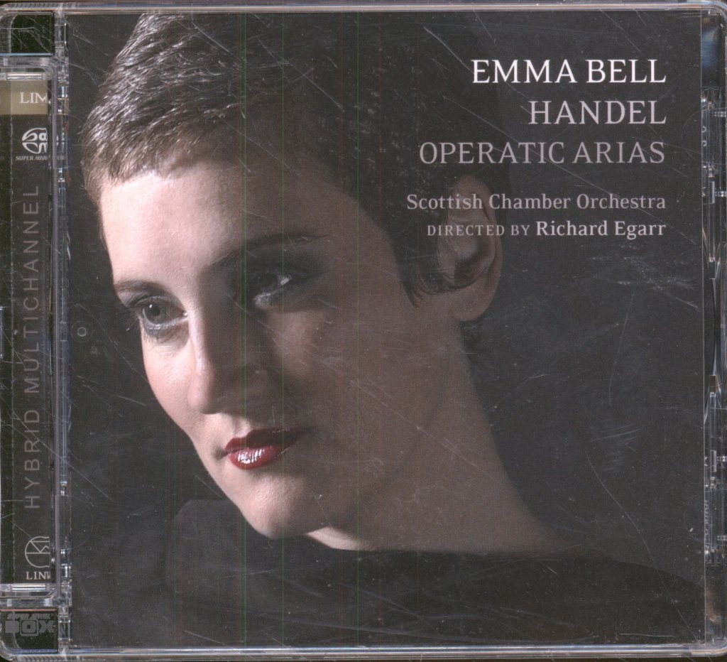 CKD252 Emma Bell Handel Operatic Arias CD UK Linn 2005 hybrid multi-channel CD