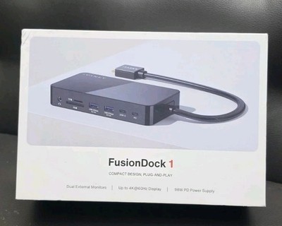 iVANKY FusionDock 1 M4 MacBook Pro Docking Station 150W 12 In 2 Dual 4K 60Hz