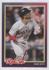 2018 Topps On Demand 1978 Tribute Purple 53/75 Mookie Betts #3A nf5