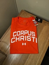 Corpus Christi Hooks MILB Whataburger Under Armour Orange  T Shirt Size 3XL
