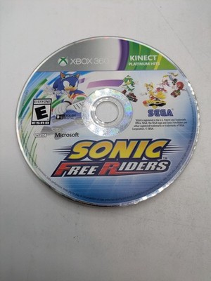 Sonic Free Riders Microsoft Xbox 360 Game Disc Only