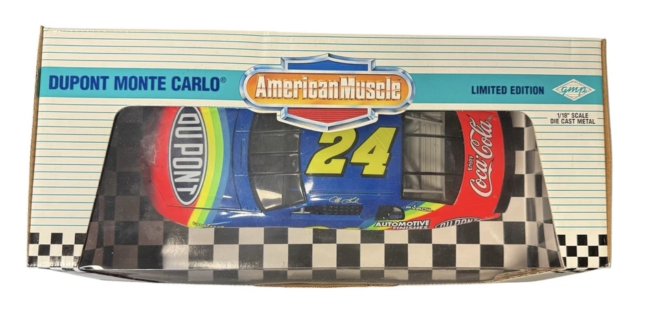 Ertl Collectibles American Muscle 1/18 Dupont Monte Carlo. #24 Jeff Gordon. New! - Image 2 of 4