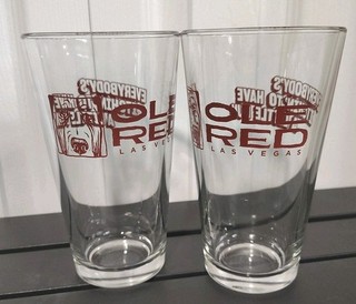 Ole Red Blake Shelton 16oz Beer Glasses (Set of 2) Las Vegas