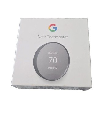 New Google Nest Smart Thermostat, Charcoal - GA02081-US