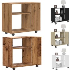 Beistelltisch Sofatisch Kaffeetisch mit Rollen Couchtisch Nachttisch 13 Farbe