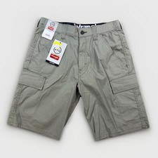 Wrangler ATG All Terrain Gear Outdoor Flex Cargo Shorts Men's Beige Size 30 NWT