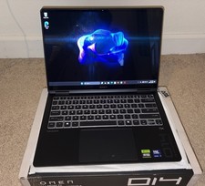 HP OMEN Transcend 14" 3K OLED Ultra 7 32GB 1TB RTX 5060 w BOX/CHARGER/WARRANTY