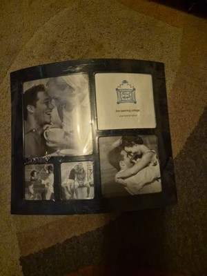 Perfect Memories Black 5-Opening Collage Photo Frame, Freestanding 4.5x23