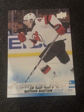 2019-20 Upper Deck Series 1 Young Guns Nathan Bastian YG RC Card# 205
