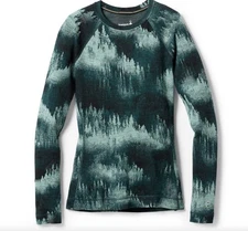 Smartwool Women's Classic Thermal Merino Crew Base Layer Top SWO16369K68-S  NWT