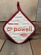 Vintage Chevrolet Chevy Dealer Advertising Hot Pad C Powell Baldwin Phone 2-2800