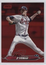 2024 Topps Stadium Club Red Foil Max Fried #51 w5b