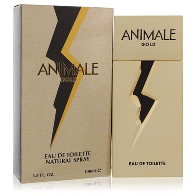Animale Gold by Animale Eau De Toilette Spray 3.4 oz / e 100 ml