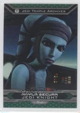 2015 Star Wars Chrome Perspectives: Jedi vs Sith Refractor Aayla Secura #7-J 0w8