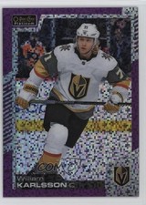 2020-21 O-Pee-Chee Platinum Violet Pixels /399 William Karlsson #95 18bz