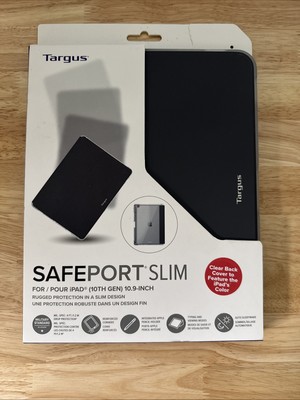 Targus THD920US SAFEPORT SLIM CASE FOR IPAD 10TH GEN CLEAR 10.9 INCH