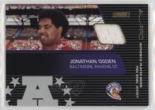 2001 Stadium Club Pro Bowl Jerseys Jonathan Ogden #SP-JO HOF 0qn