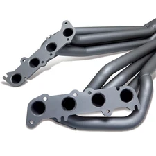 BBK Performance 1856 Headers, Full-length, Steel, Titanium Ceramic Coated, Pair