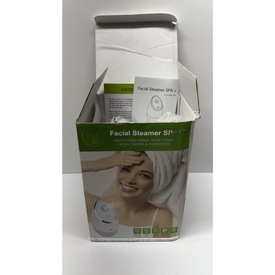 Facial Steamer Spa+ Multi-Functional Nano Ionic Facial Sauna And Humidifier