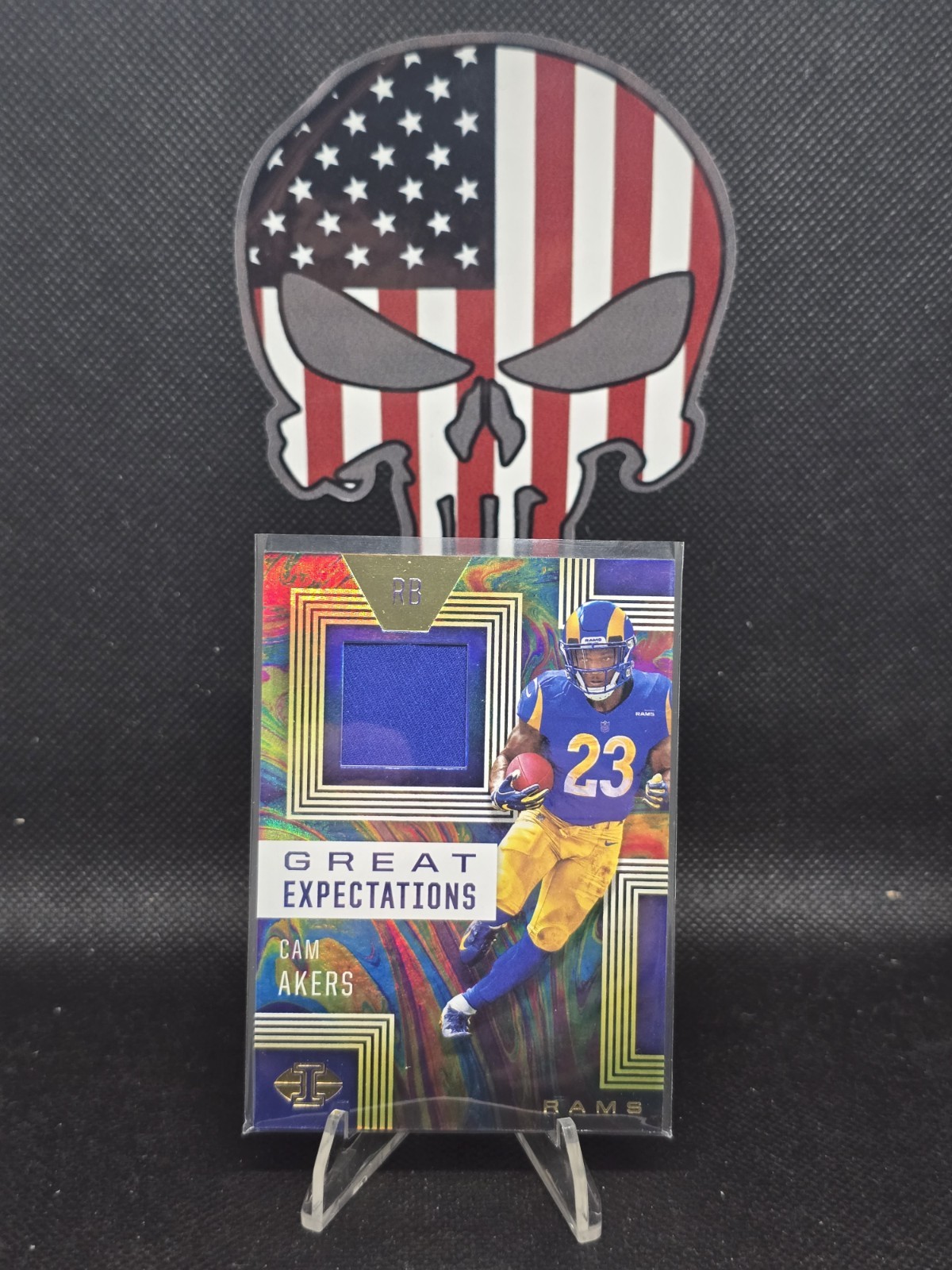 Cam Akers Panini Illusions Great Expectations Relics #GE12 Base