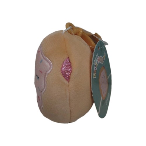 Squishmallows Original 3" Fresa The Pastry Clip On Nuevo con etiqueta - Imagen 3 de 4