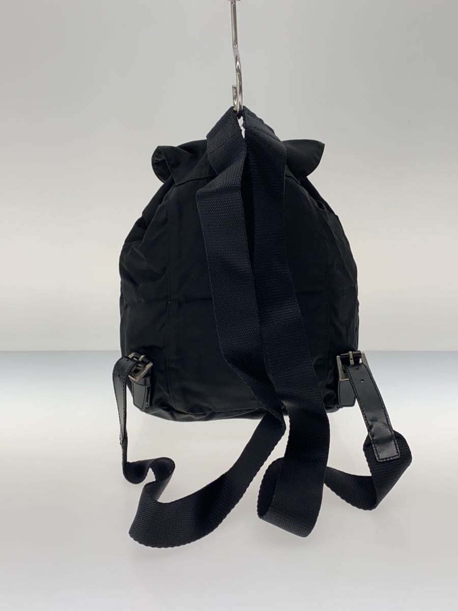 PRADA Backpack Rucksack Nylon Black Solid Used - image 3