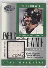 2001 Leaf Certified Materials Fabric of the Game Career 34/119 Mark Brunell 0rx8