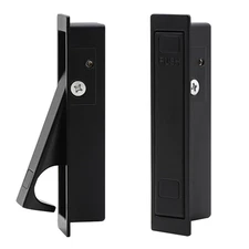 Pocket Door Pull Handle Press Finger Edge Pull Push Flush Mount Door Pull for...