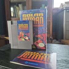 Tradewest Solar Jetman NES w/ Box + Manual, open box SEE MY COLLECTION 