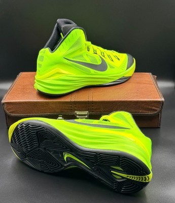 Size 9.5 - Nike Hyperdunk 2014 Volt Black  