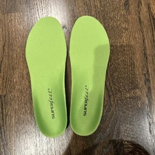 Superfeet Green Insoles High Arch Orthotic Sz C Mens 5.5-7 Womens 6.5-8 NEW NOB