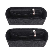 Organizador de Cartera Inserto Desmontable Organizador Bolsa Forro para Bolsas de Mano Bolso Cubo