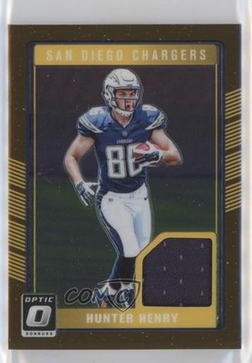 2016 Donruss Optic Rookie Threads Bronze Hunter Henry #DRT-HH RC m6v